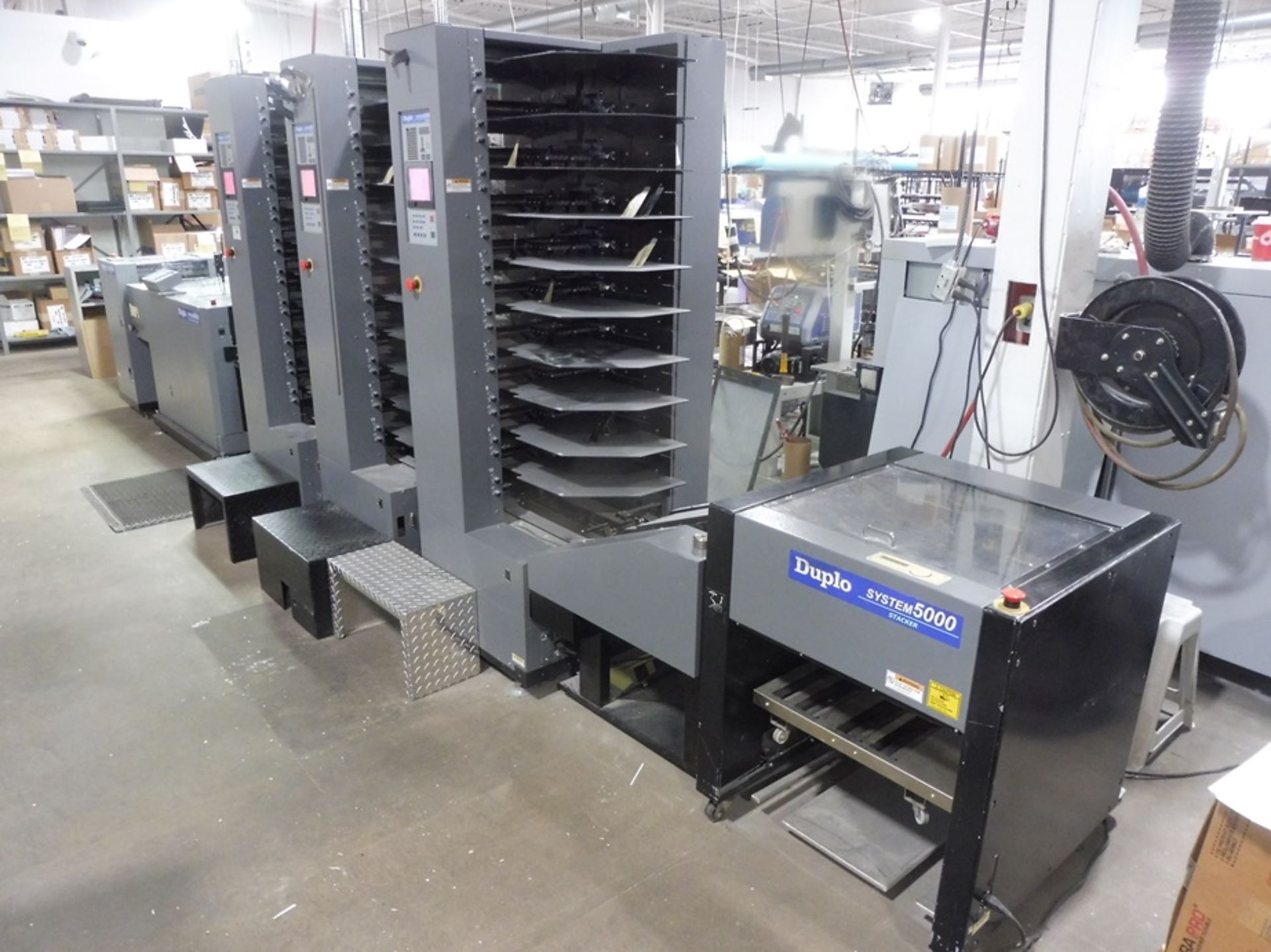 2006 DUPLO "System 5000" Booklet Making System, S/N: 031000799, 060900820, 060501069, W/ Stacking - Image 2 of 19