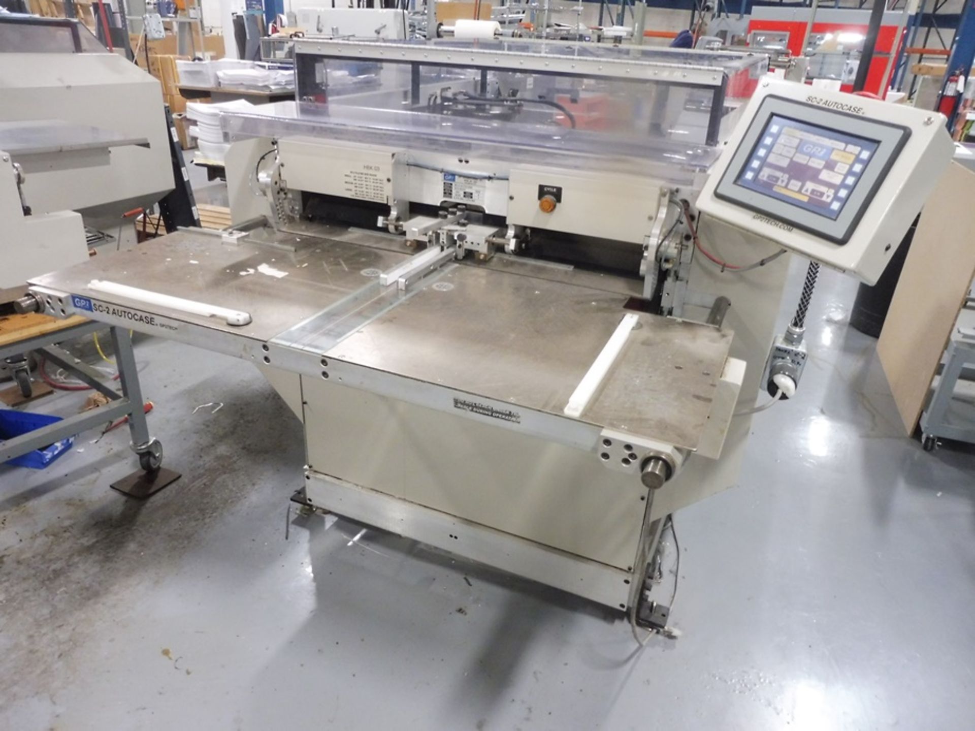 2009 GP2 TECHNOLOGIES "SC-2 AutoCase" Automatic Case Maker, S/N: SC2-00324, Up To 300 Cycles/