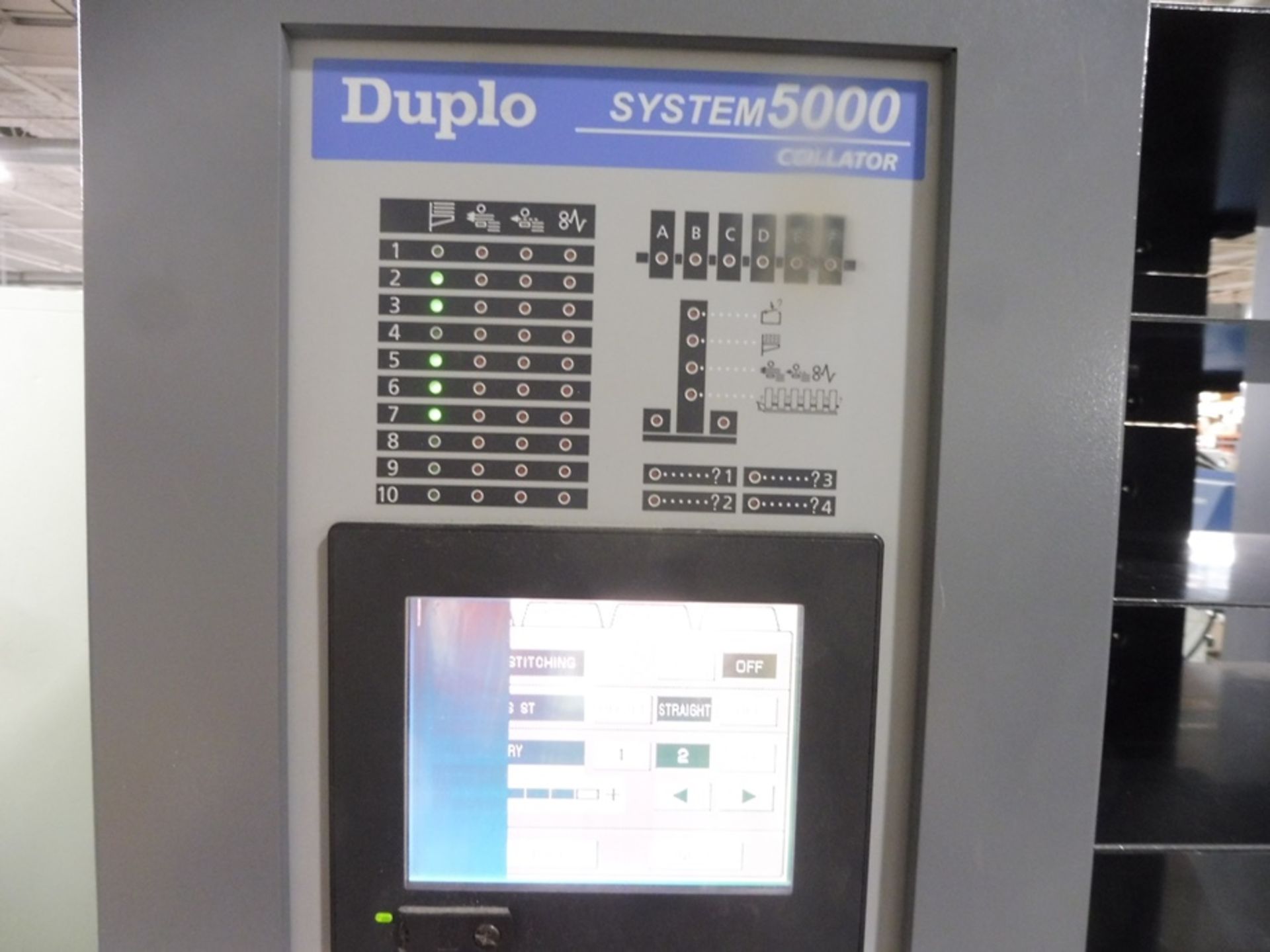 2006 DUPLO "System 5000" Booklet Making System, S/N: 031000799, 060900820, 060501069, W/ Stacking - Image 8 of 19