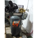2013 DV SYSTEMS "IS5-5580-69" Tank Mounted Air Compressor, S/N: 71799, 5 HP Capacity, (North York