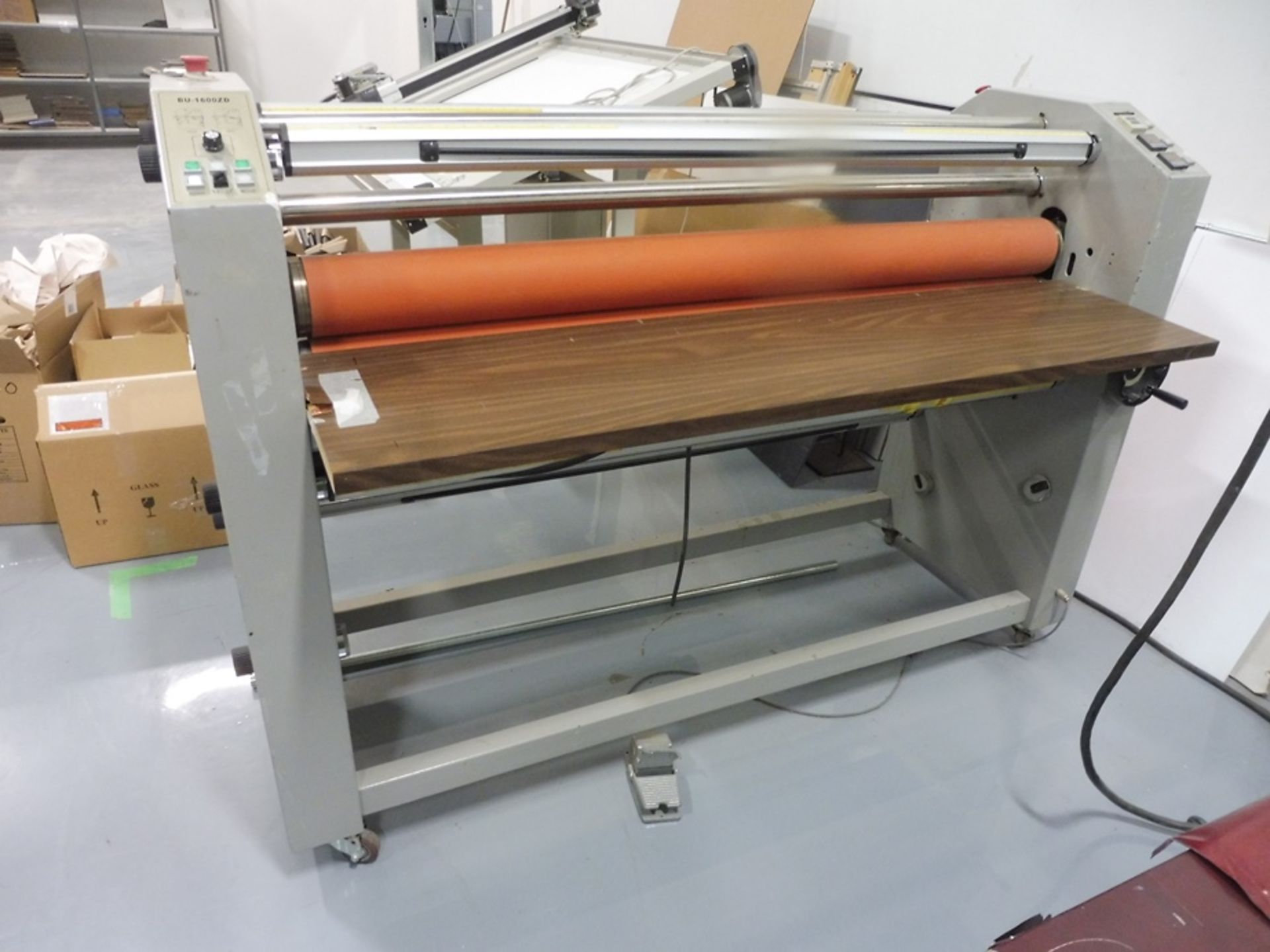 "BU-1600ZD" Roll to Roll Dbl Sided Hot/Cold Laminator, 63" Capacity, (North York Facility)