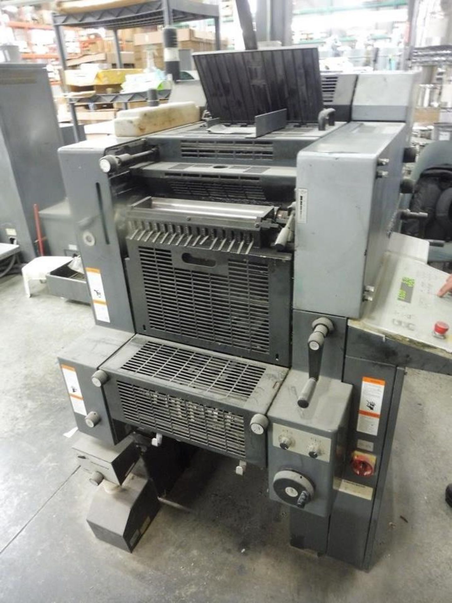 2002 HEIDELBERG "QM46-2" 2 Colour Offset Printing Press, S/N: 964242, 12" X 18" Cap, Auto Plate