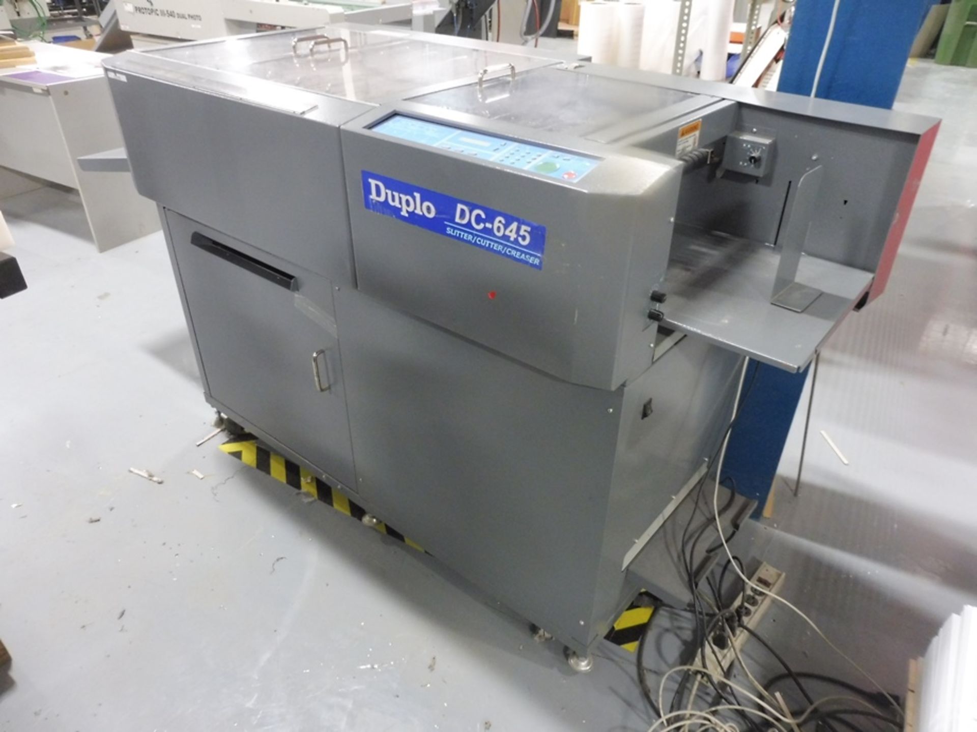 2005 DUPLO "DC-645" Heavy Duty Slitter/Cutter/Creaser, S/N: 070553590, Up To 26 Sheets/Minute. (