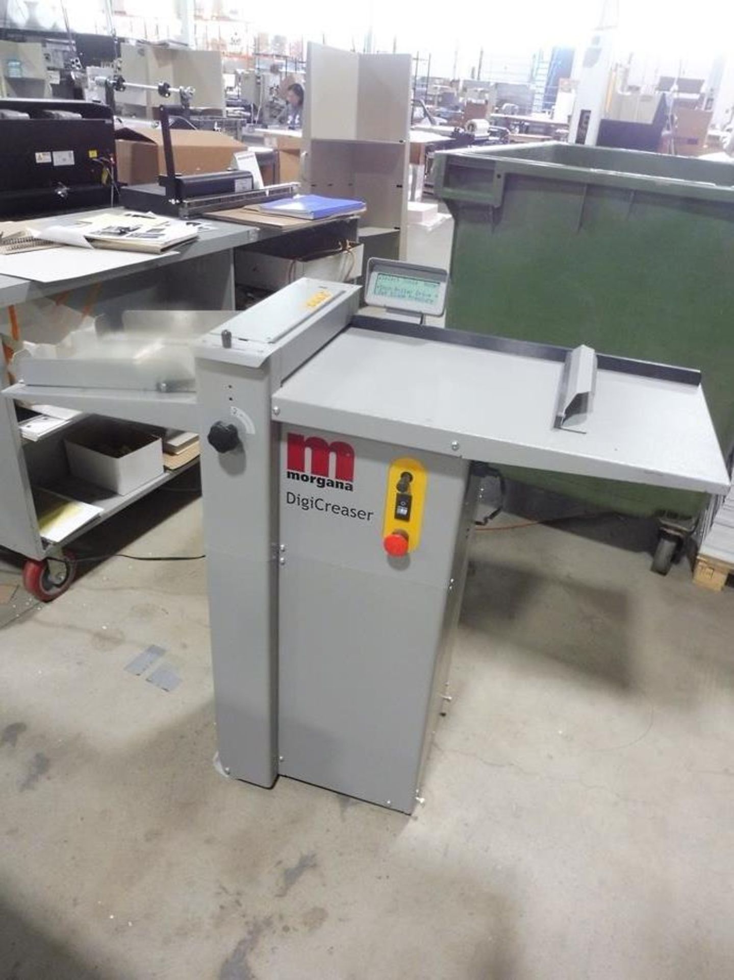 MORGANA "DigiCreaser-770820" Creasing Machine, S/N: 7705830EAD, 24.8" X 12.9" Max Sheet Size, (North