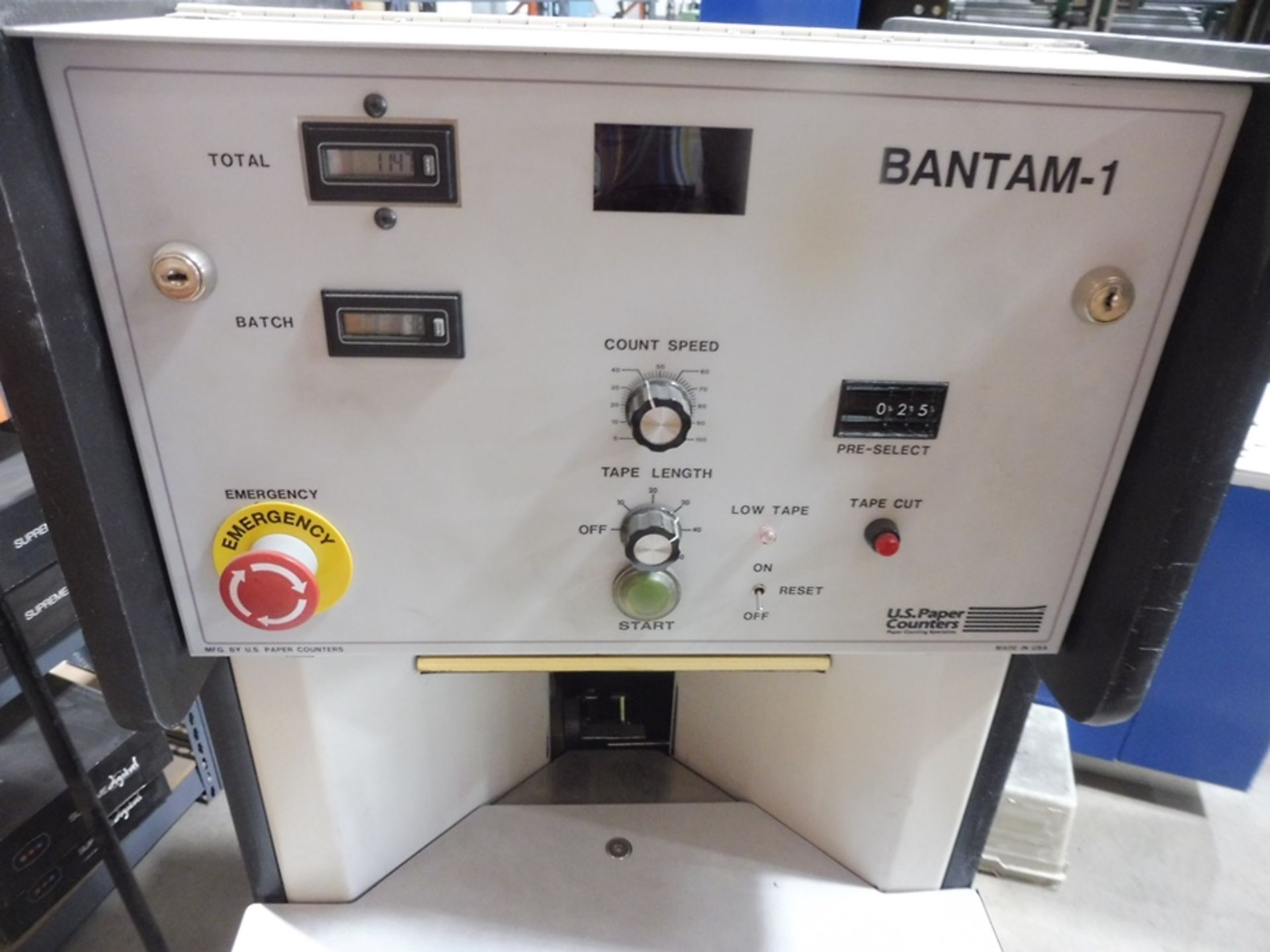 2005 BANTAM "BAN.1" Sheet Tabbing/Counting Machine, S/N: 539095, (North York Facility) - Image 3 of 4