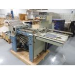 1990 MBO "T49-P" Pile Feed Paper Folder, S/N: EO6747, 4 Page Capacity, (North York Facility)