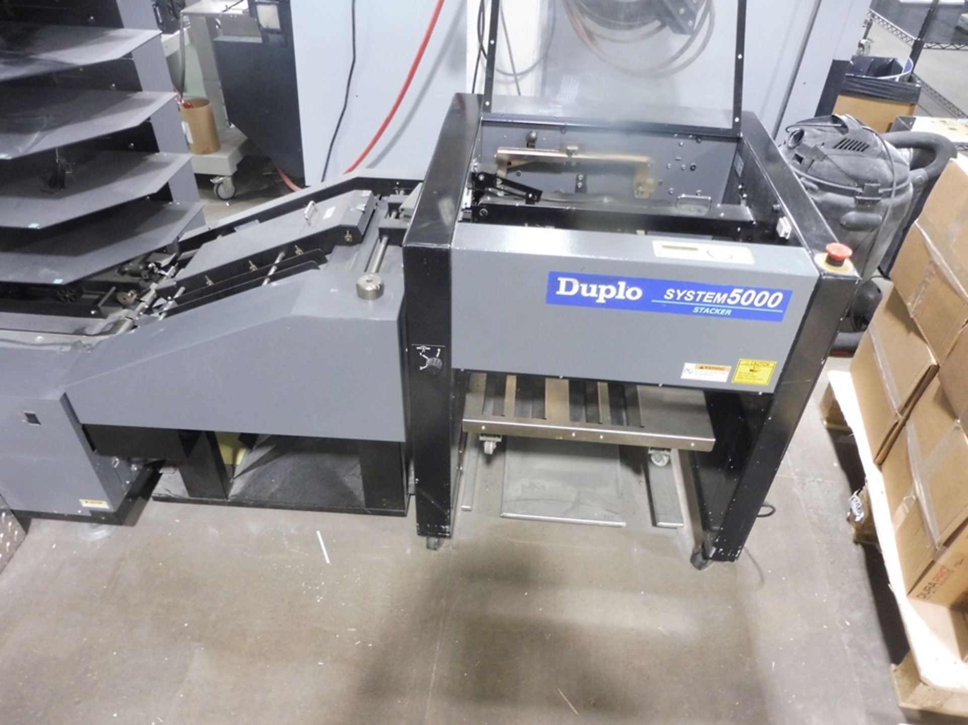 2006 DUPLO "System 5000" Booklet Making System, S/N: 031000799, 060900820, 060501069, W/ Stacking - Image 3 of 19