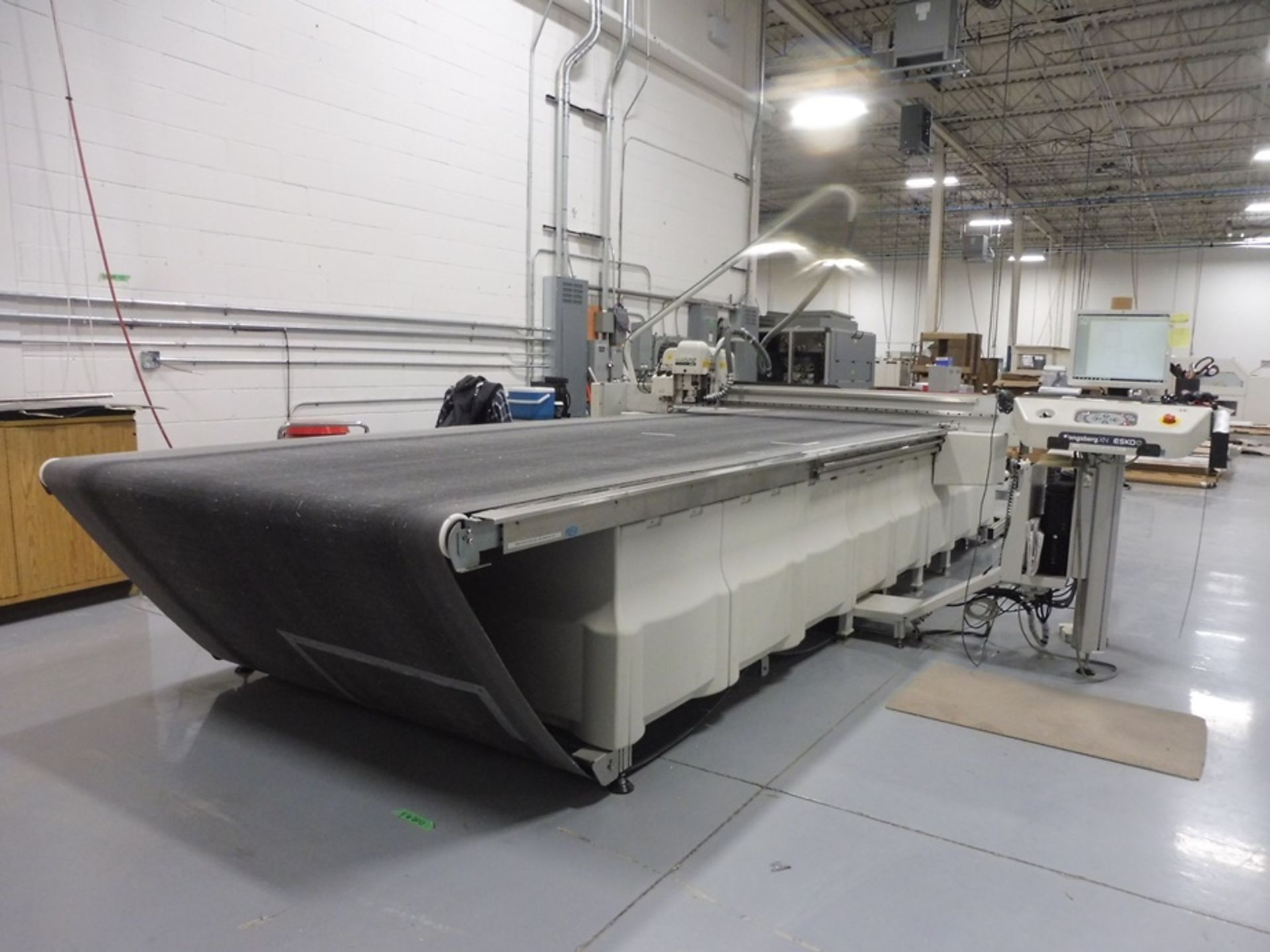 2013 KONGSBERG "XN-24CS" Flatbed Digital Plotter/Cutter/Router, S/N: 84-0481, 68.5" X 19' Table,