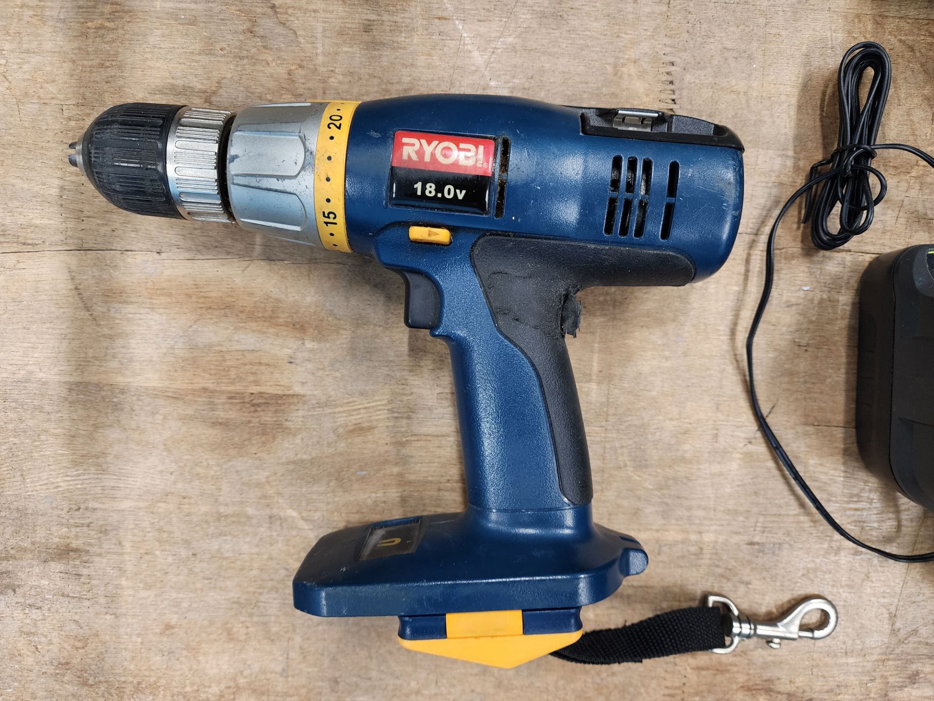 Ryobi Tool Set Including: Model SA1802 1/2" VSR Drill w/One+Tool Lanyard, Model R10633 Circular Saw, - Image 2 of 18