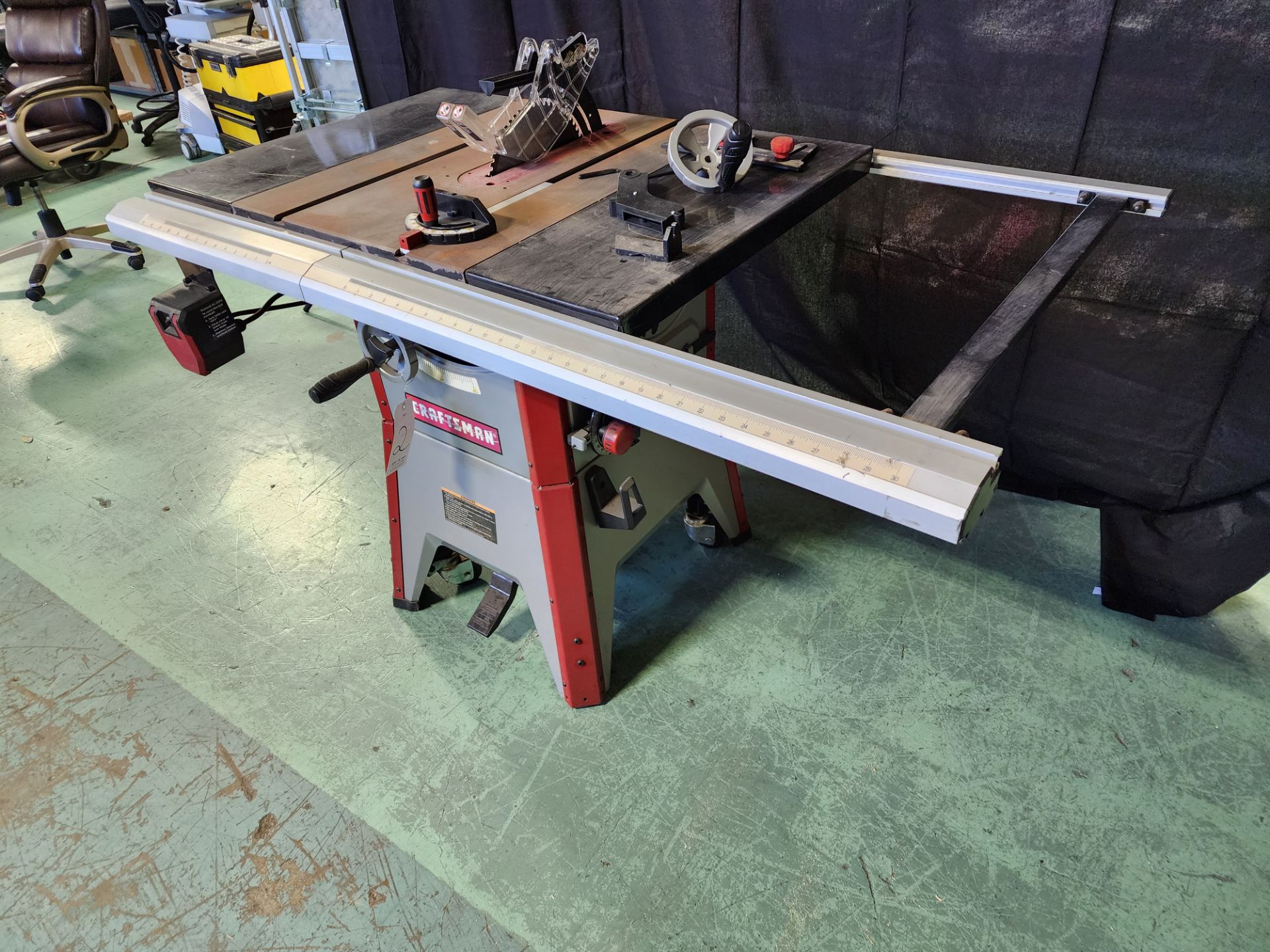 Craftsman Model 351.218331 10" Table Saw, S/N 201306 (2013) - Image 3 of 9