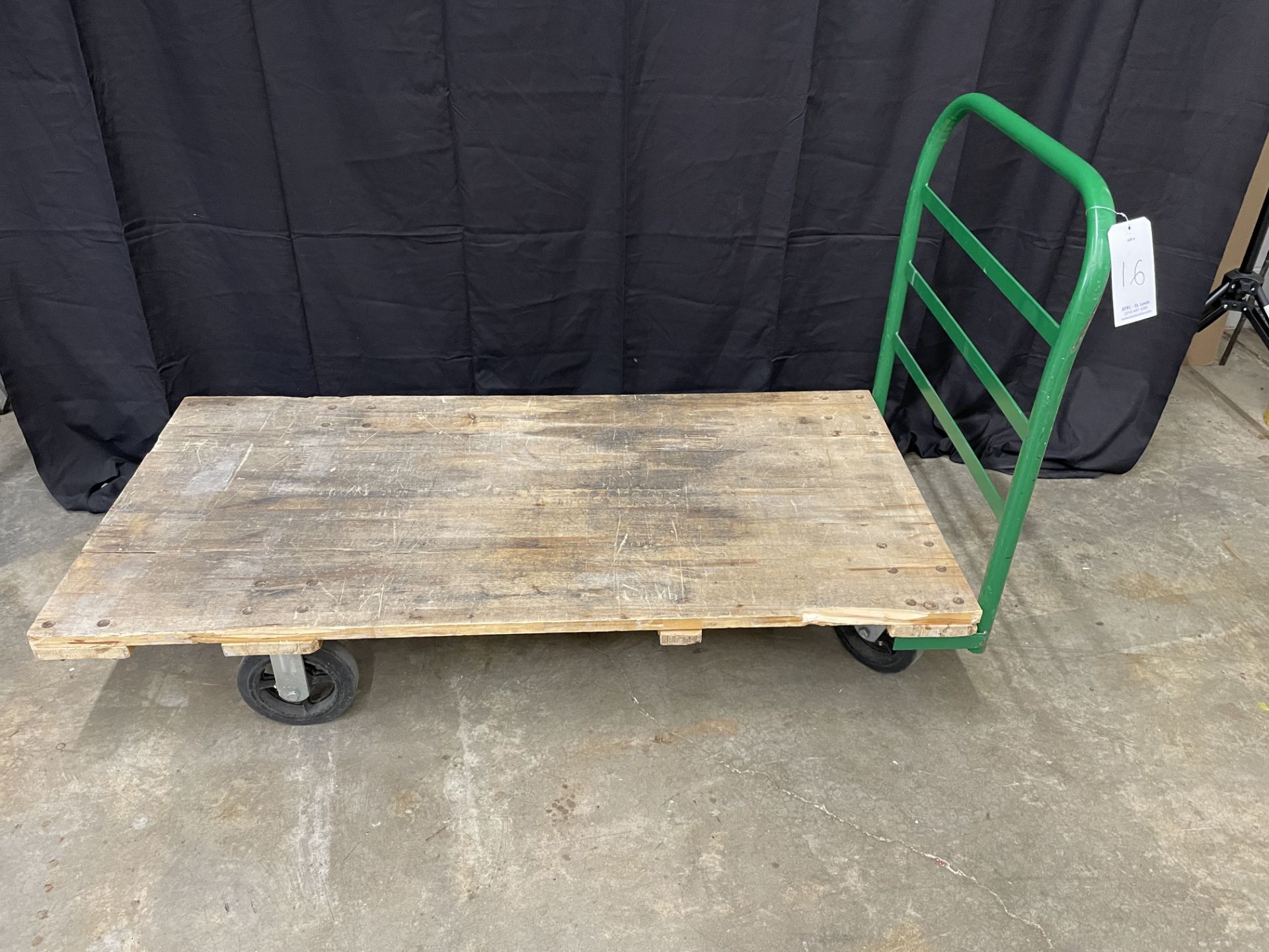 Wood Platform Cart, 30" x 60" Deck