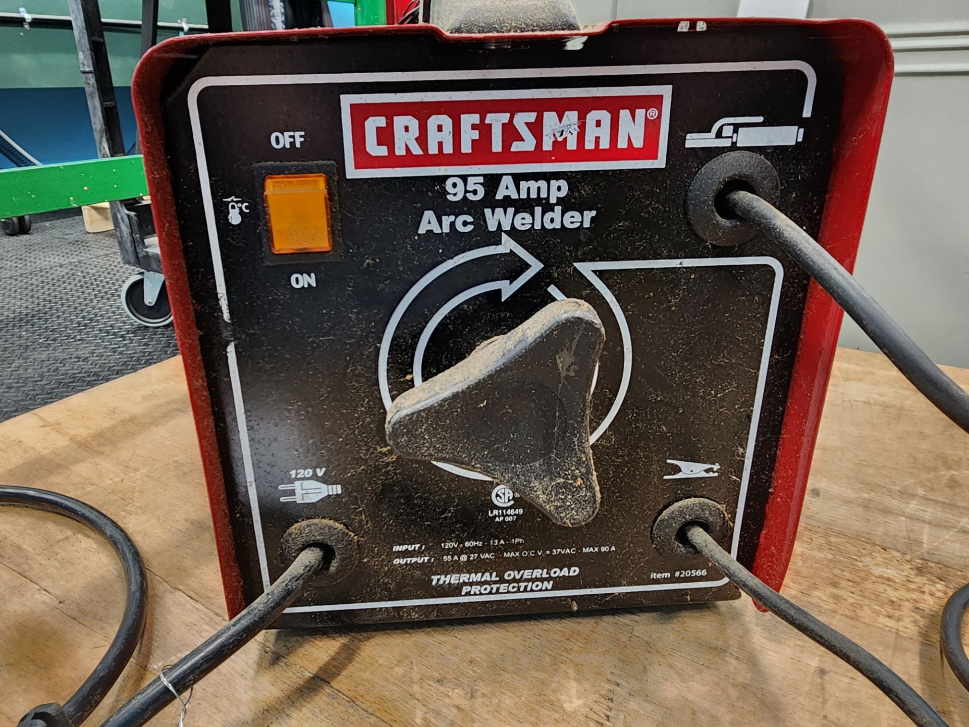 Craftsman 95 Amp Arc Welder, S/N H-11-139539 - Image 2 of 5