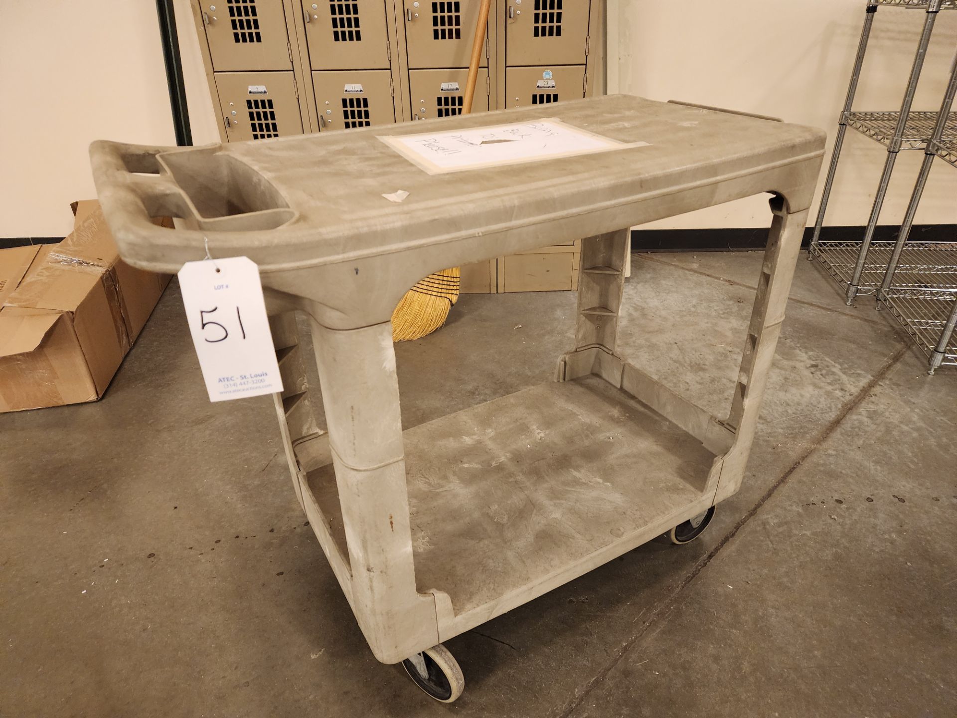 2-Tier Material Handling Cart