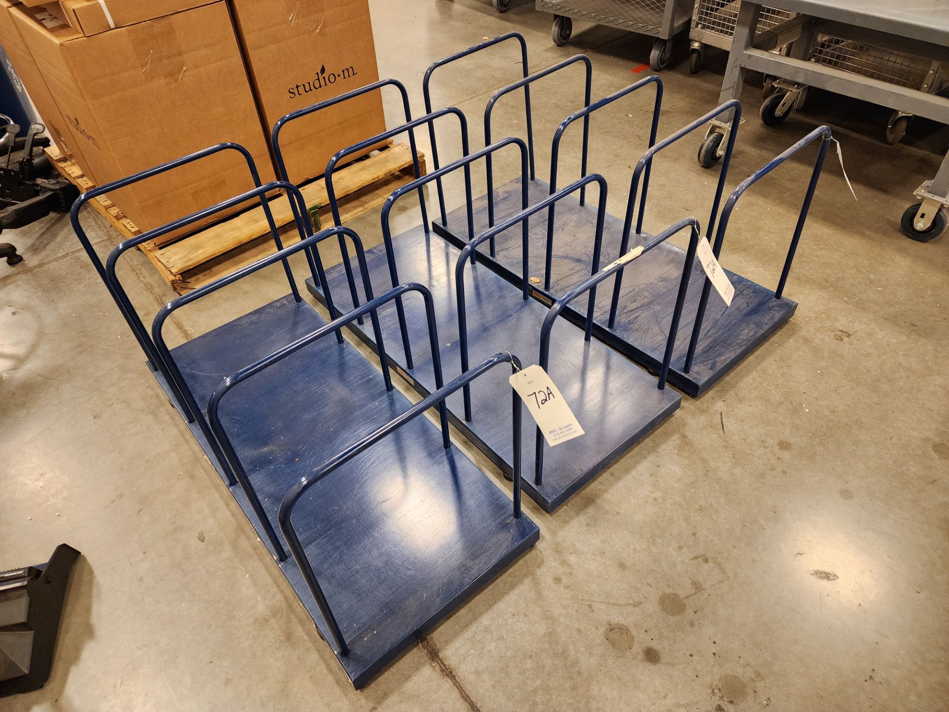 Lot of (3) U-Line Flat Stock Stands - Image 2 of 2