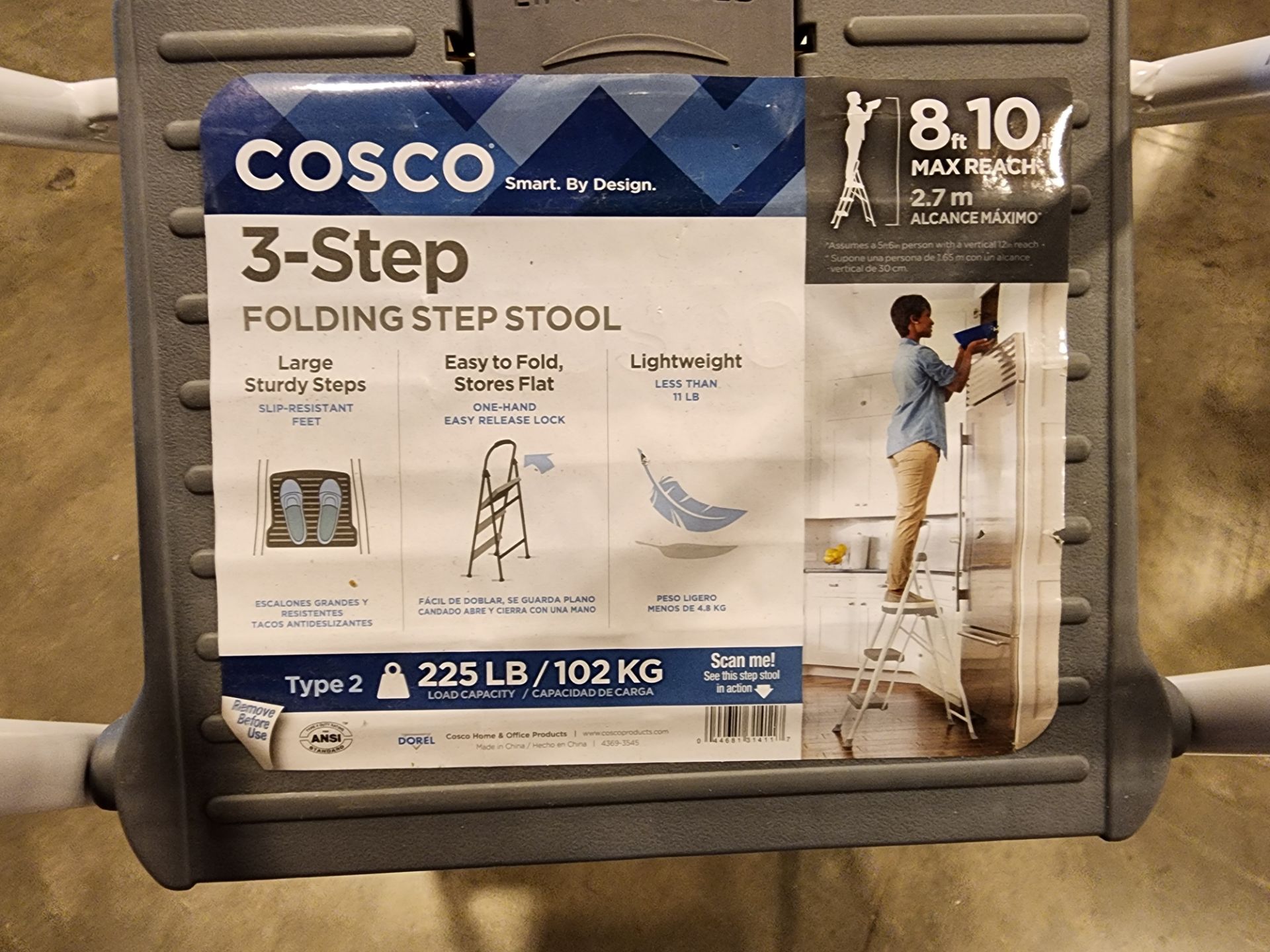 Costco 3-Step Step Stool - Image 3 of 4