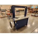 Polychem Model PC1000 Automatic Arch Strapping Machine, 88 Lb. Capacity, S/N 150143 (2020)