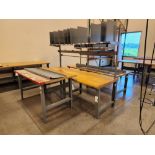 Lot of (3) U-Line Shop Tables