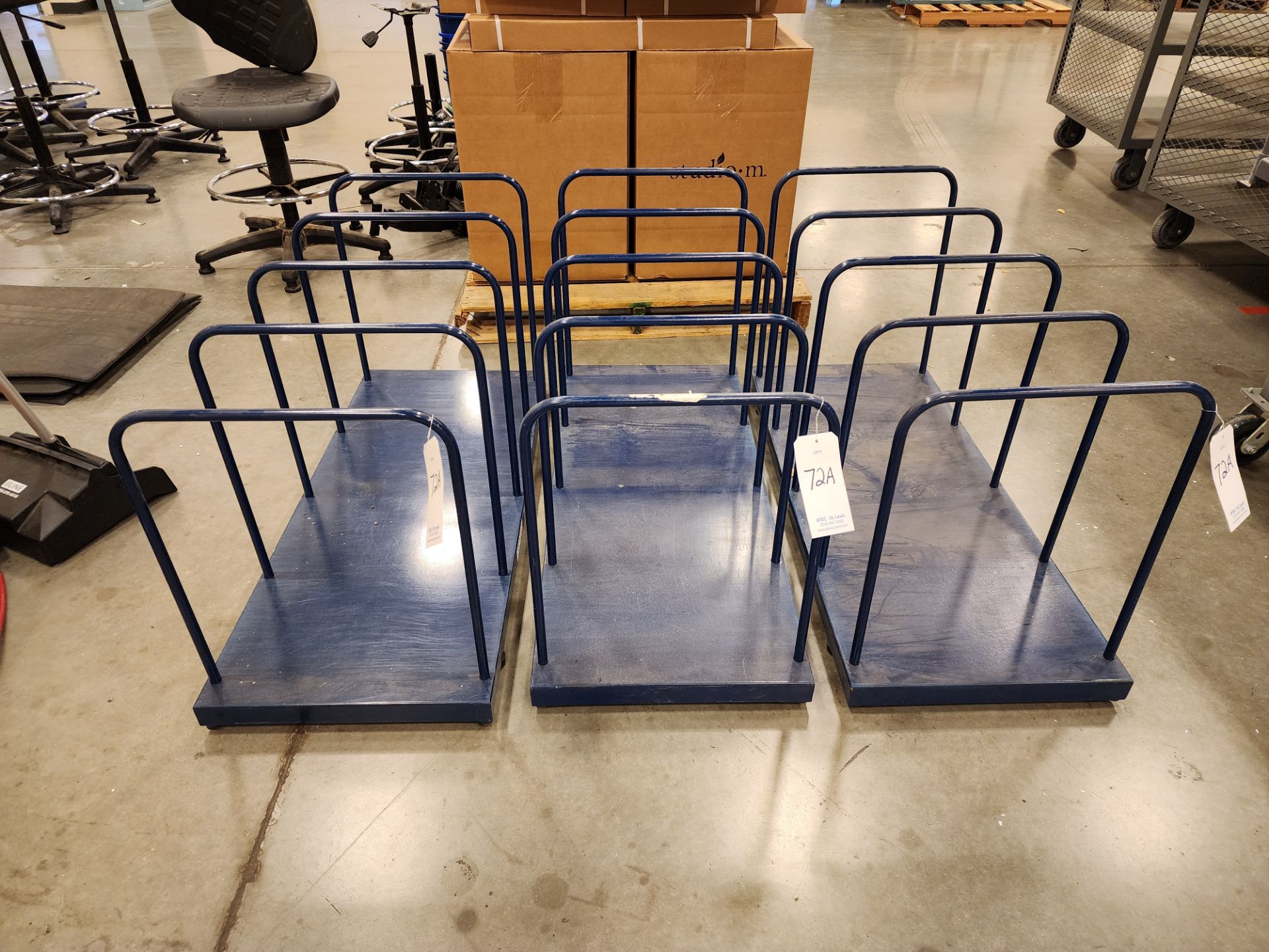 Lot of (3) U-Line Flat Stock Stands