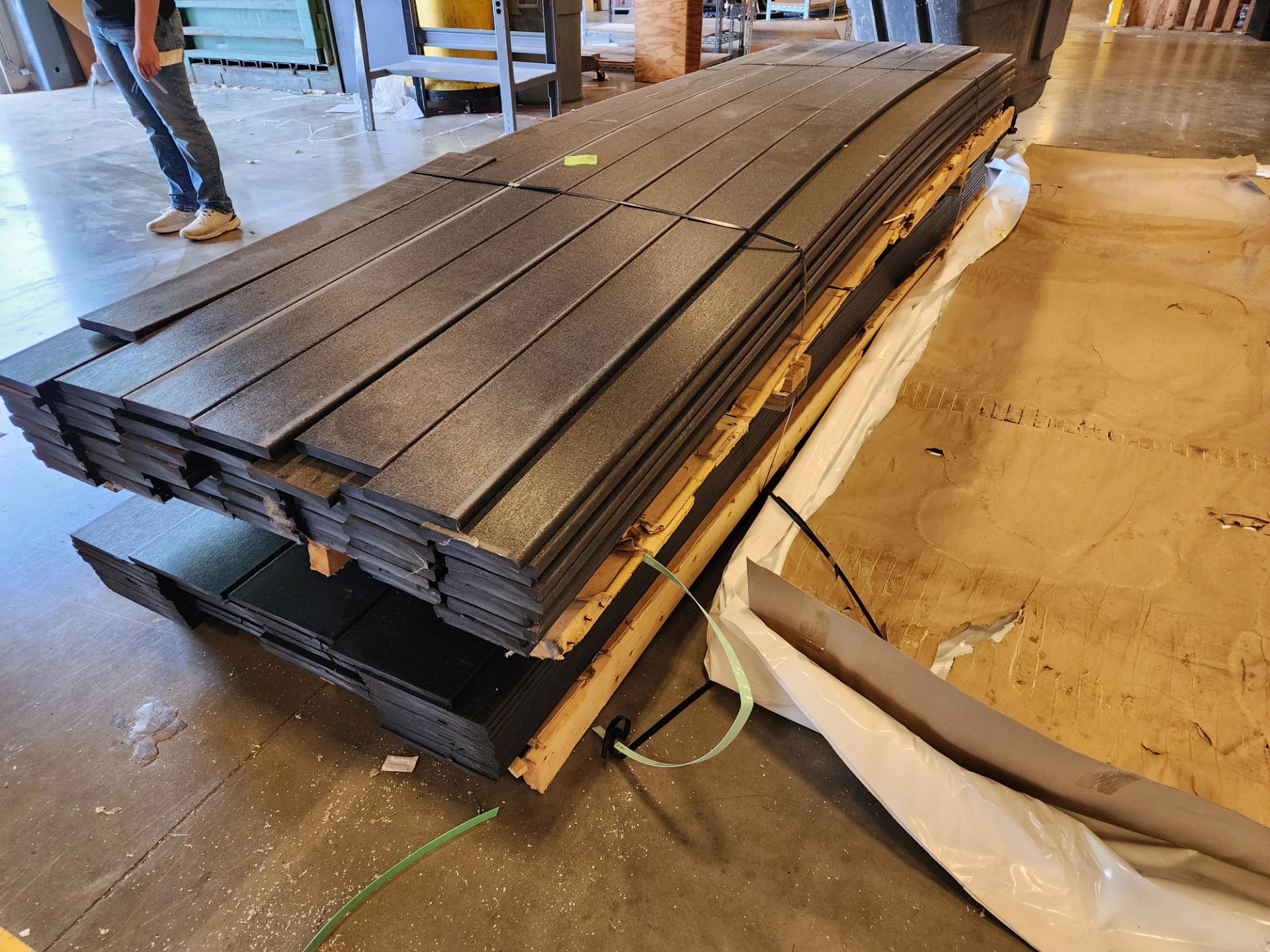 Pallet of Black Poly Board - Image 4 of 6