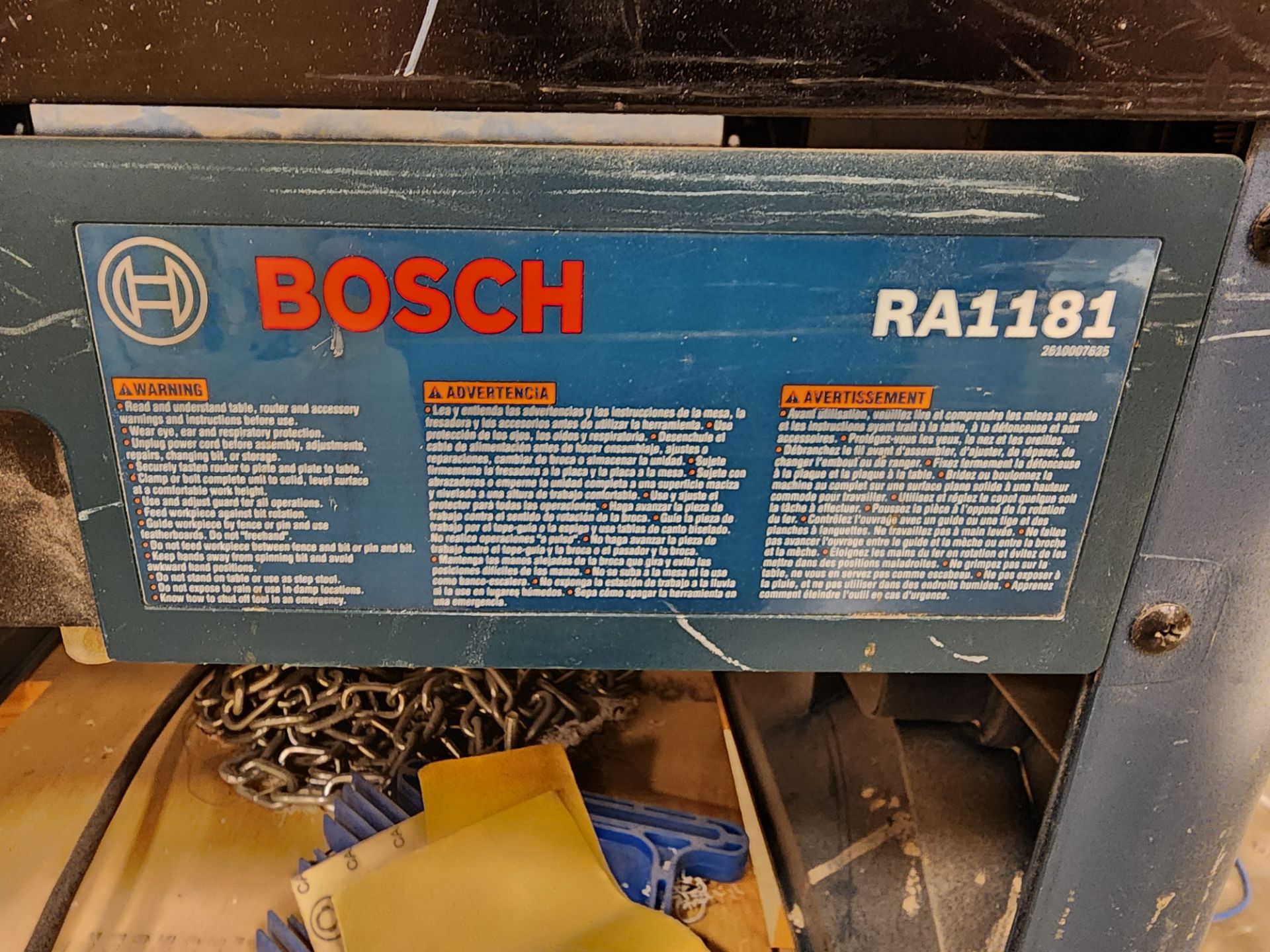 Bosch Model RA1181 Router Table (No Router) - Image 2 of 7