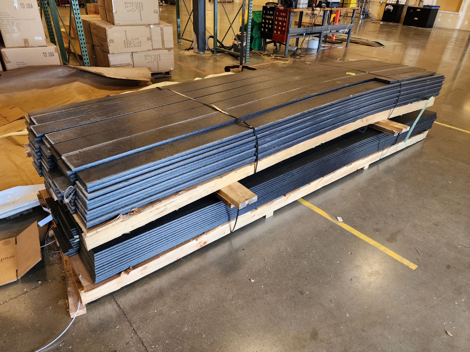 Pallet of Black Poly Board - Image 2 of 6