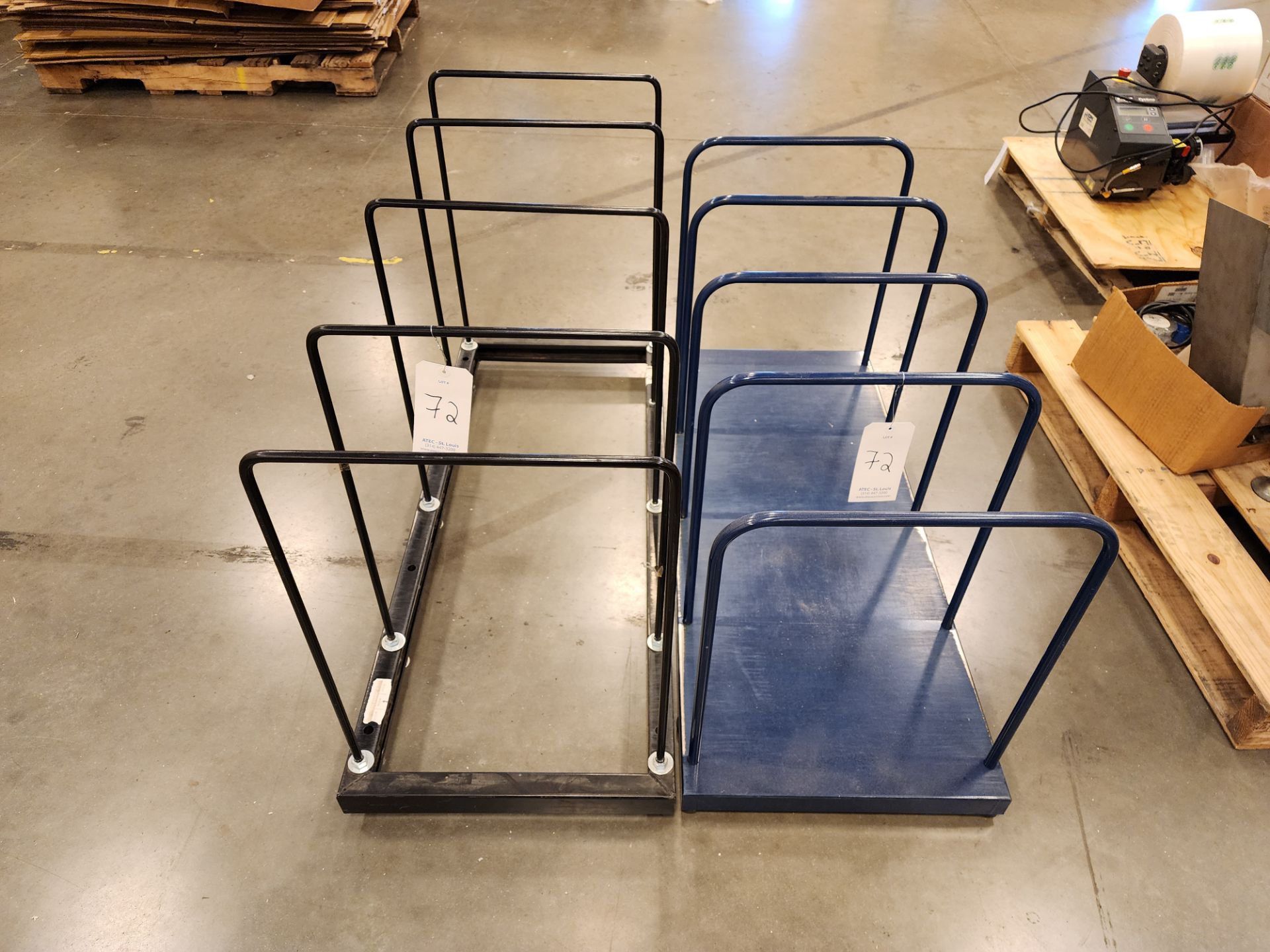 Lot of (2) Flat Stock Stands