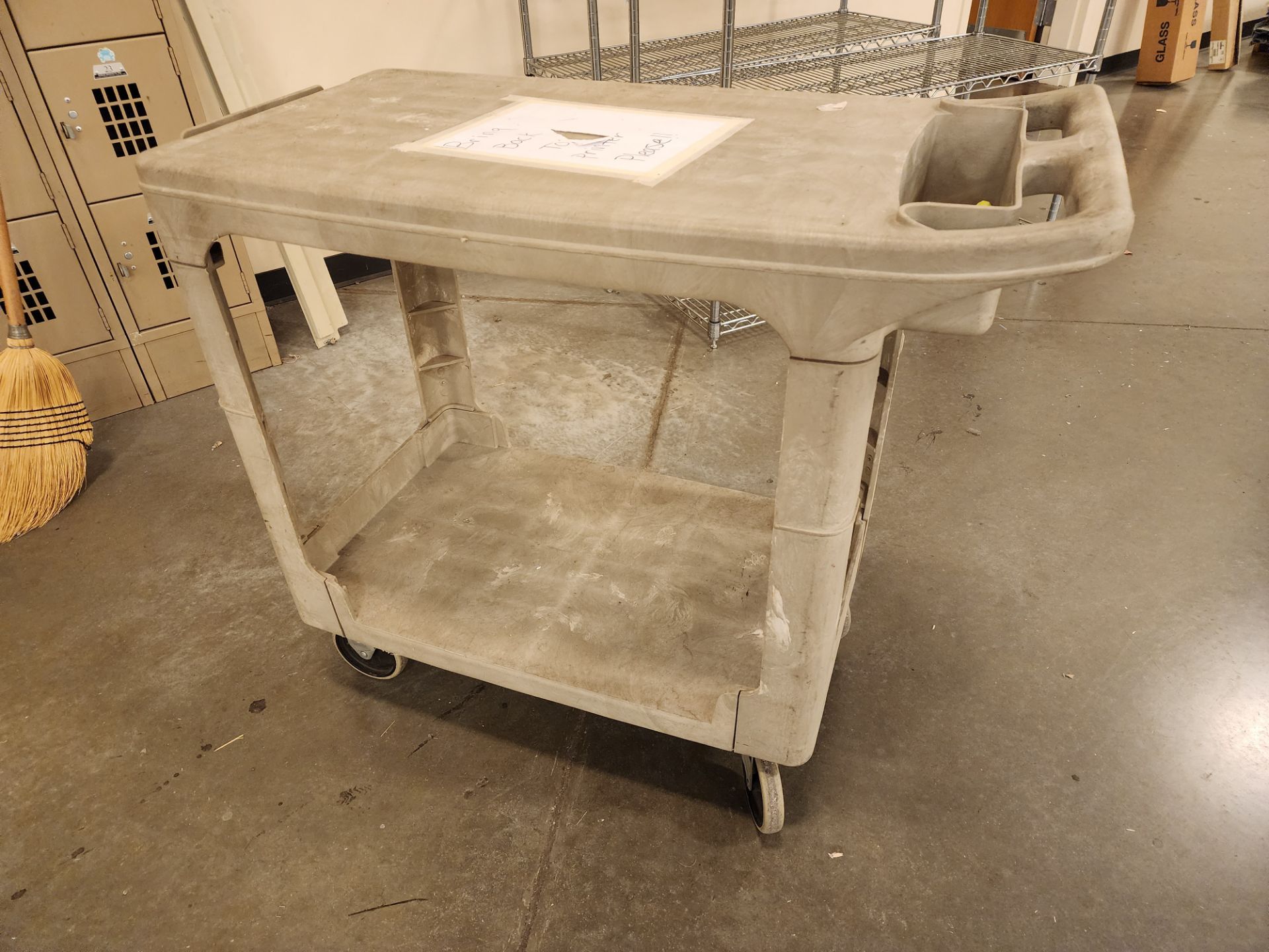 2-Tier Material Handling Cart - Image 2 of 2