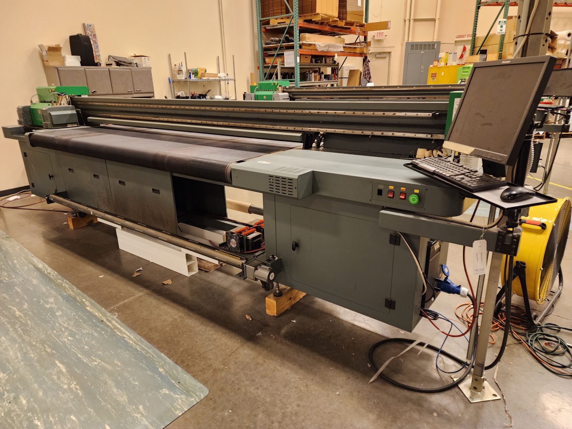 Lot Consisting of (2) CET Color Model Xpress 500H Flatbed UV Printers- FOR PARTS ONLY - Image 18 of 40