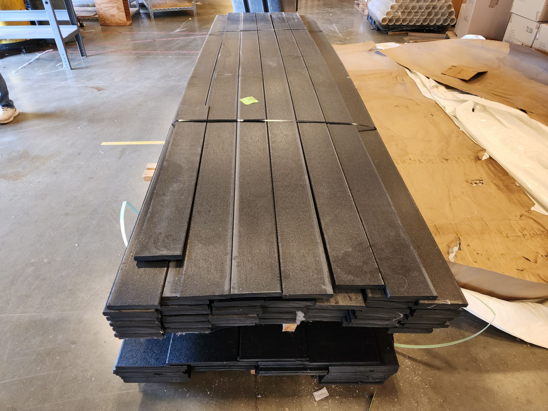 Pallet of Black Poly Board - Image 3 of 6