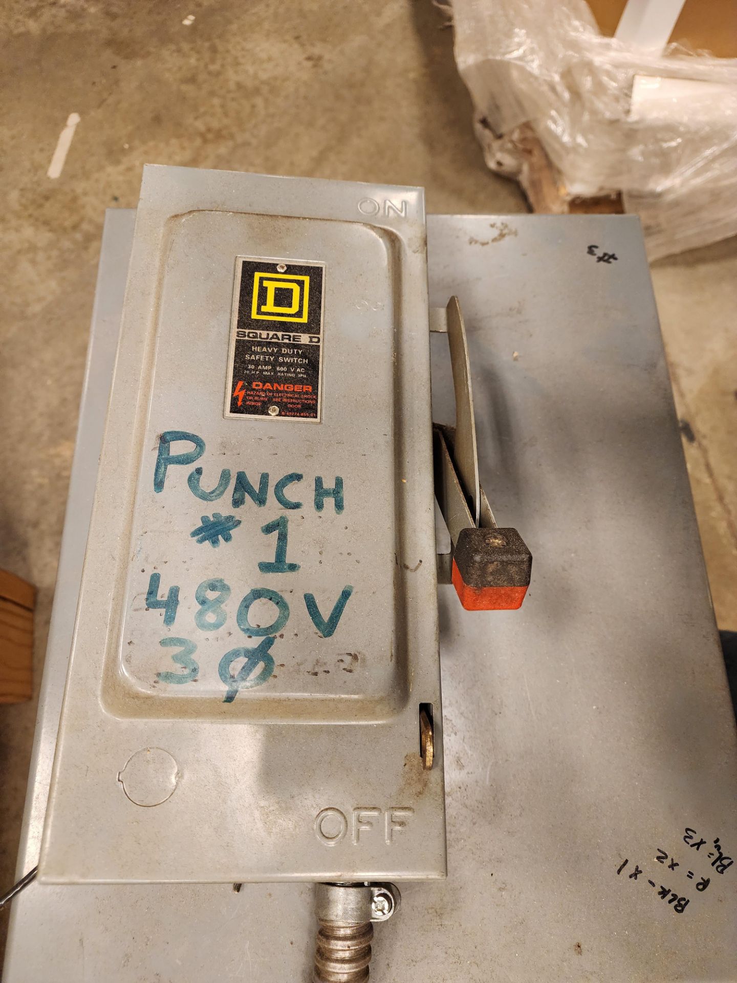 Square D Transformer w/Safety Switch - Image 6 of 9