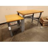 Lot of (2) U-Line Shop Tables