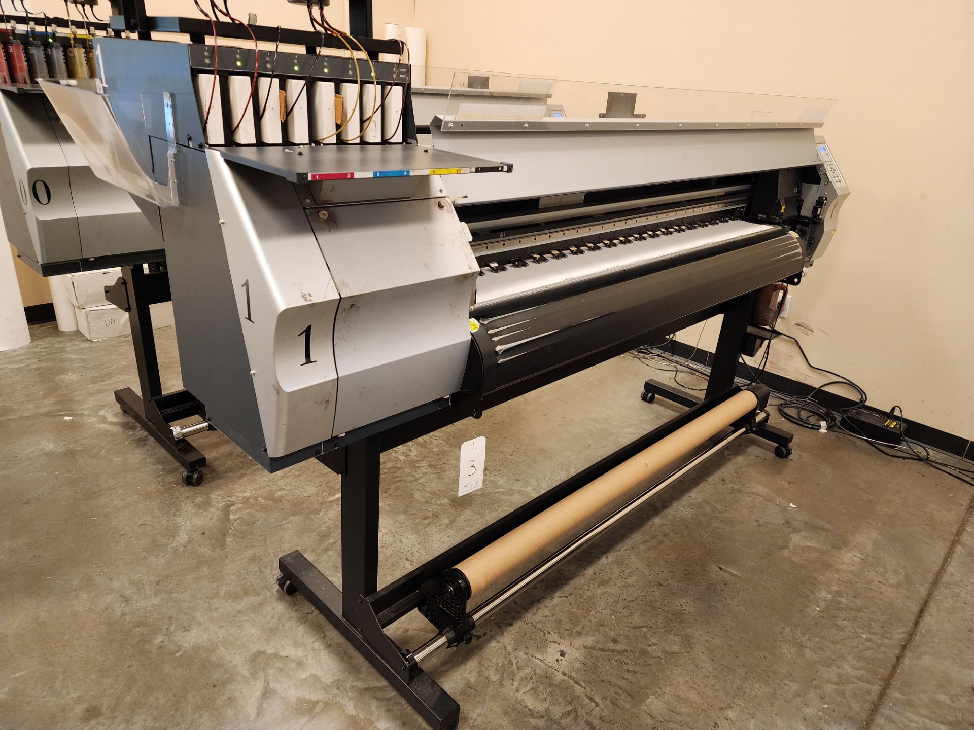 Mimaki Model JV33-160 Inkjet Printer, 63.4" Maximum Print Area, S/N G19CB555 (2009) (#1)