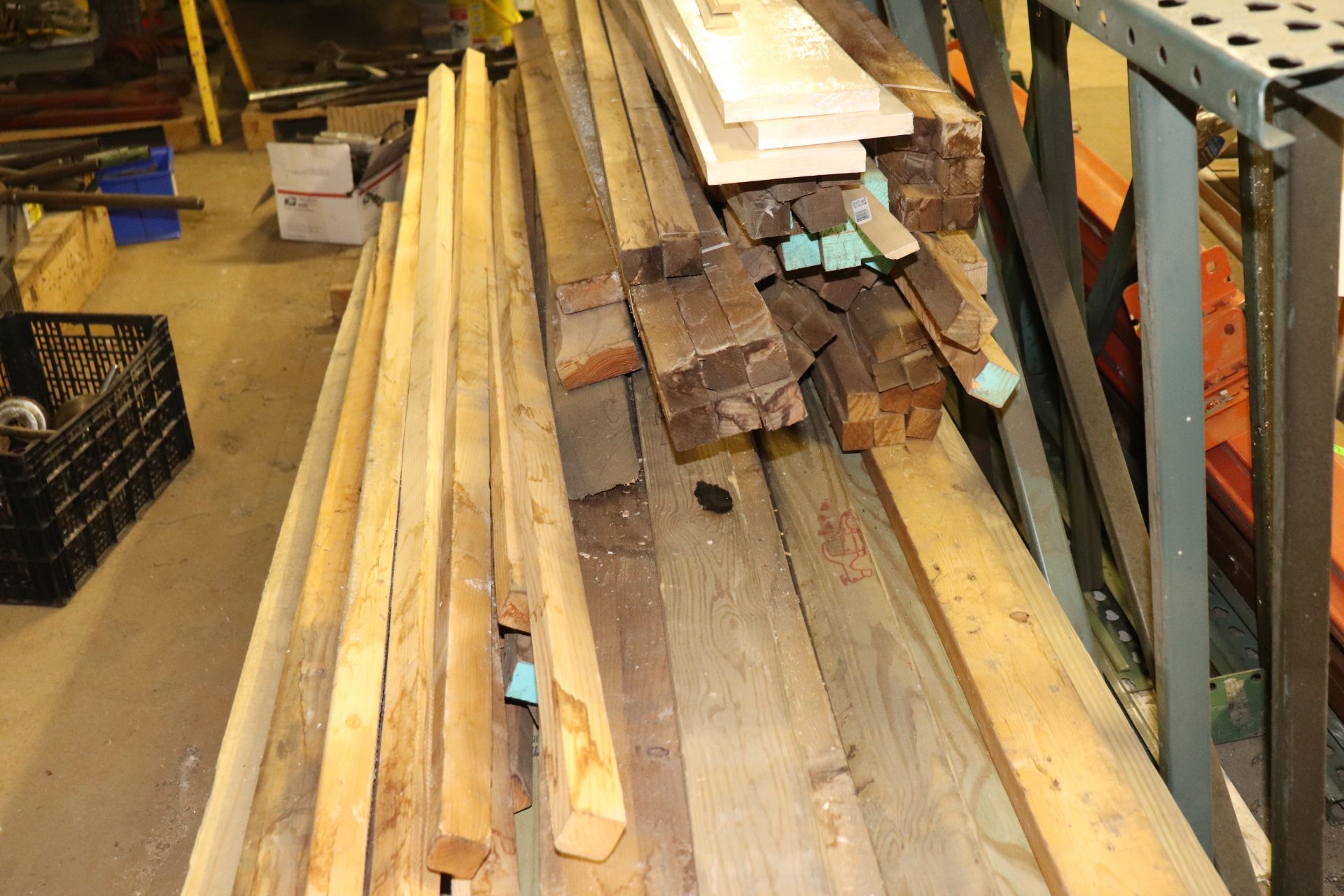 Miscellaneous lumber, 1 x 1, 2 x 4, and 4 x 6 - Image 2 of 3