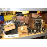 Circuit breakers including Heinemann X0412, Westinghouse type DS motor circuit switch, Square D ther