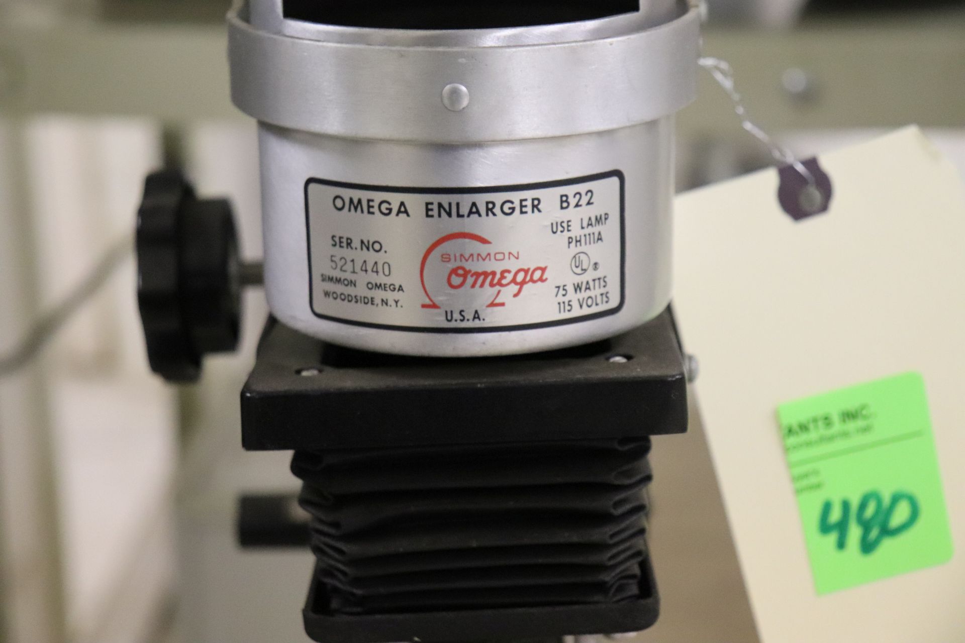 Omega enlarger, model B22 - Image 2 of 2