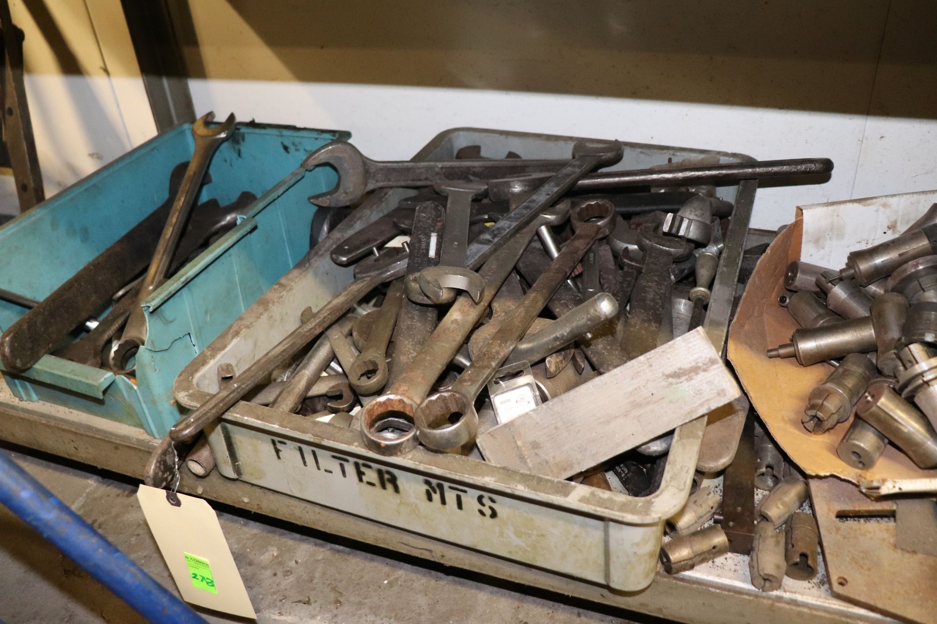 Box of various size wrenches, everything pictured