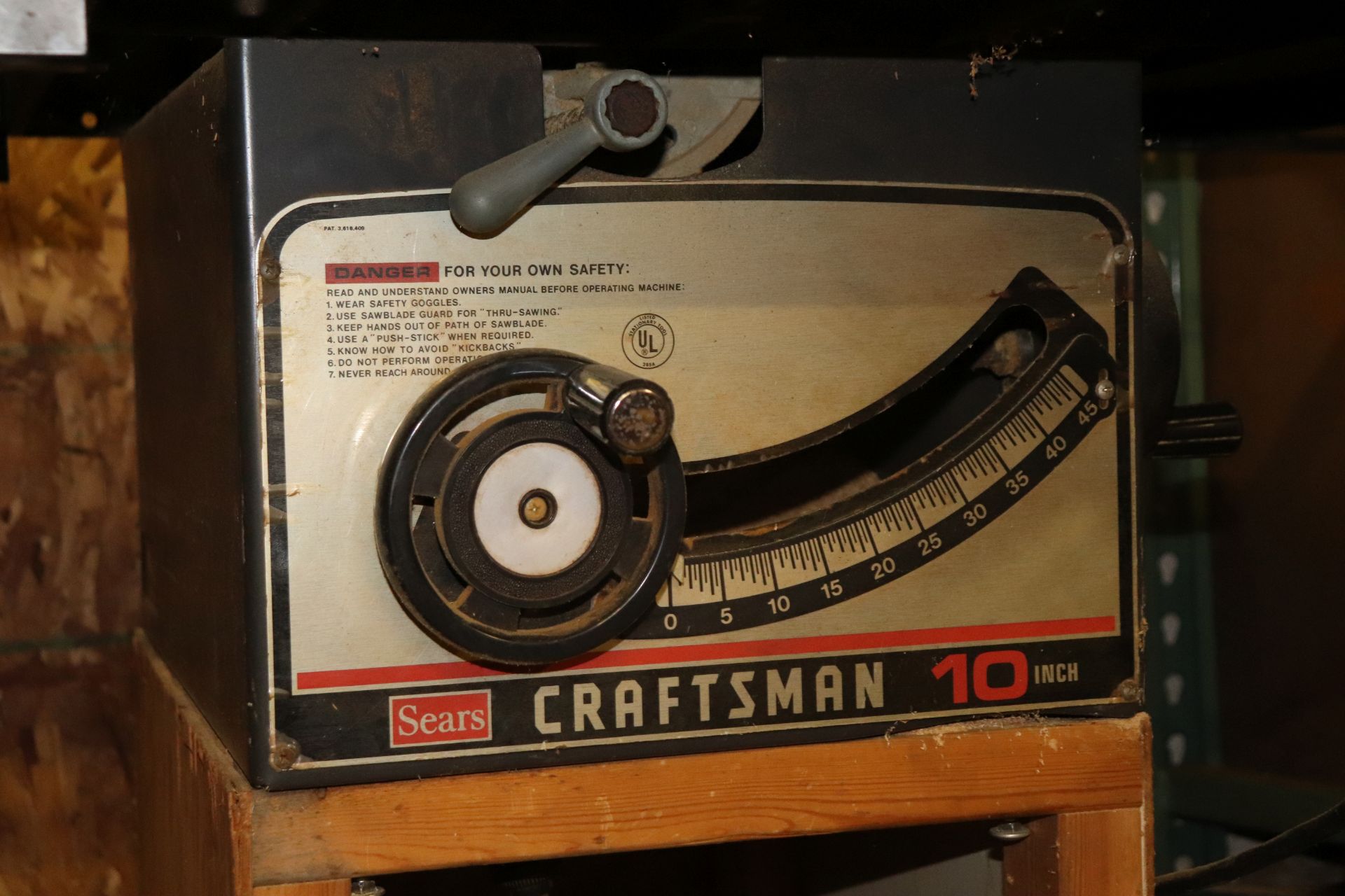 Craftsman 10" table saw - Image 2 of 6