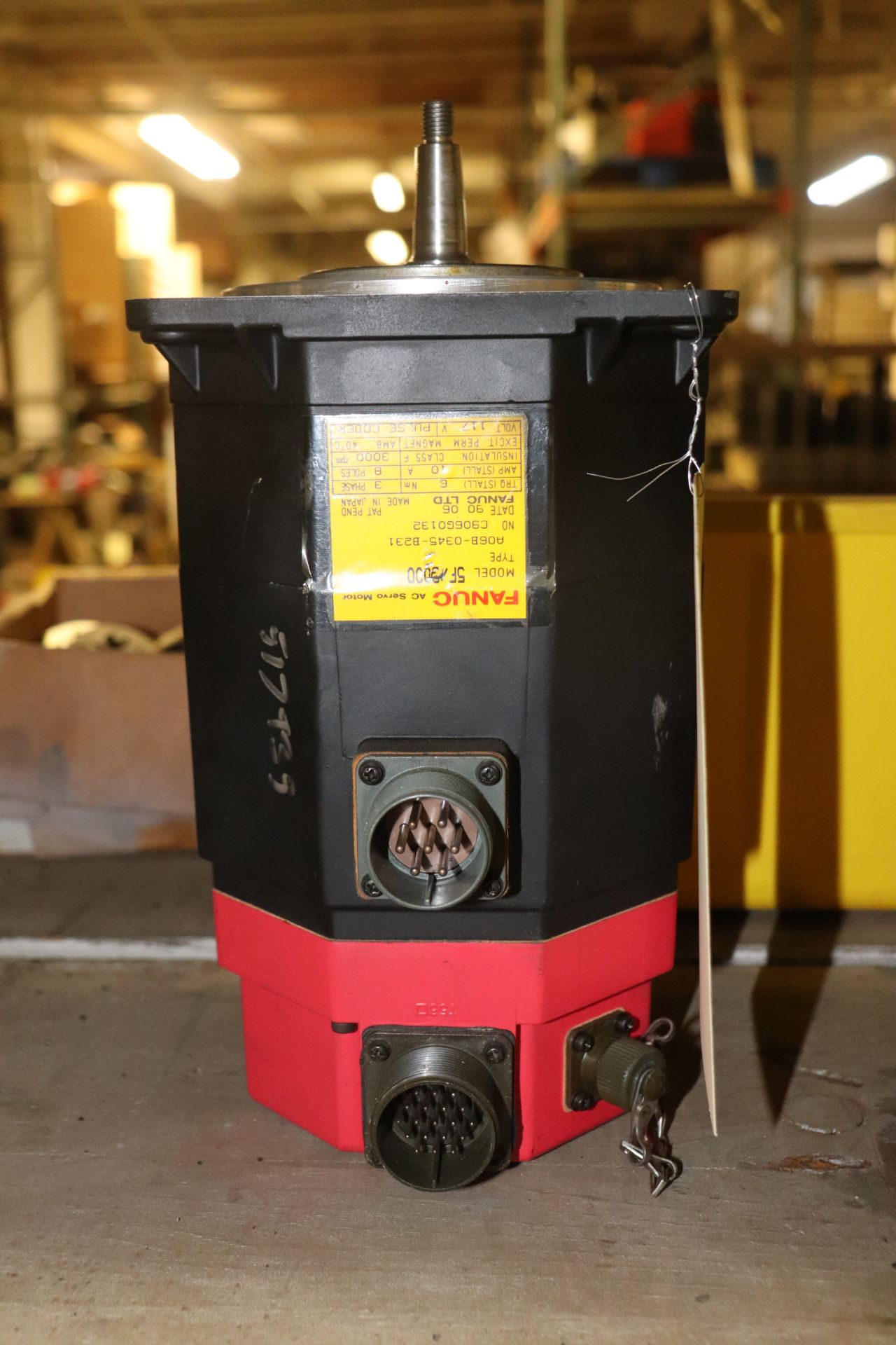 Fanuc AC Servo motor, model 5F/3000