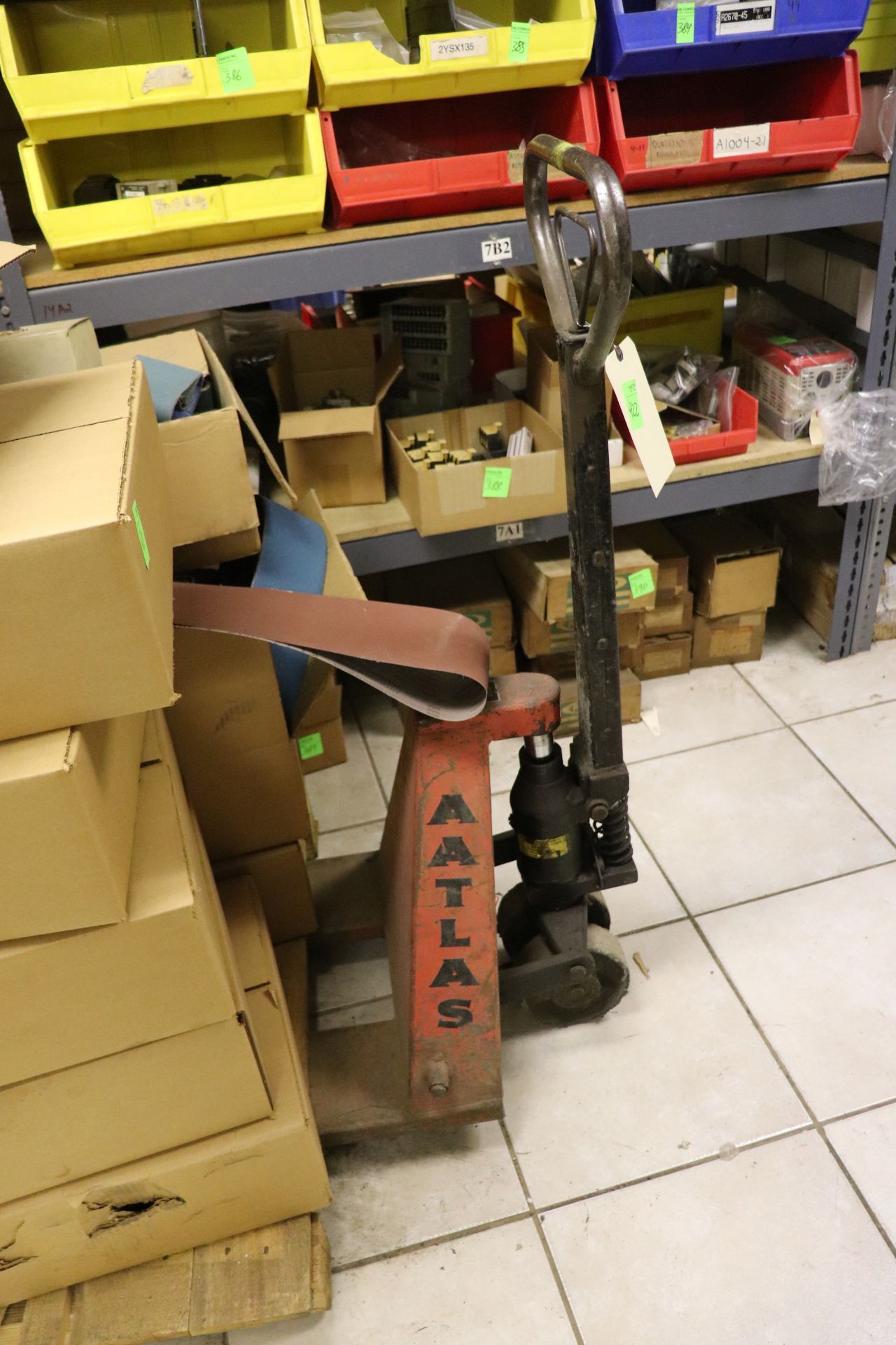 Atlas pallet jack, 5,500 lb capacity