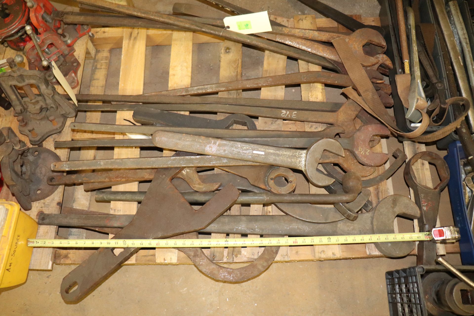 Pallet of wrenches