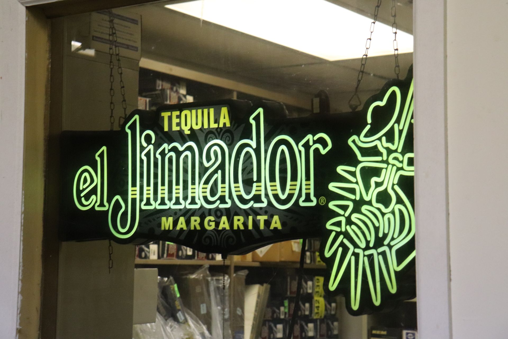 El Jimador Tequila light up sign