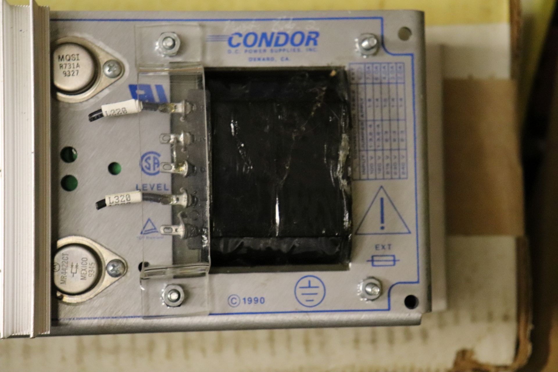 Condor DC power supply, model F24-12-A+ - Image 3 of 4