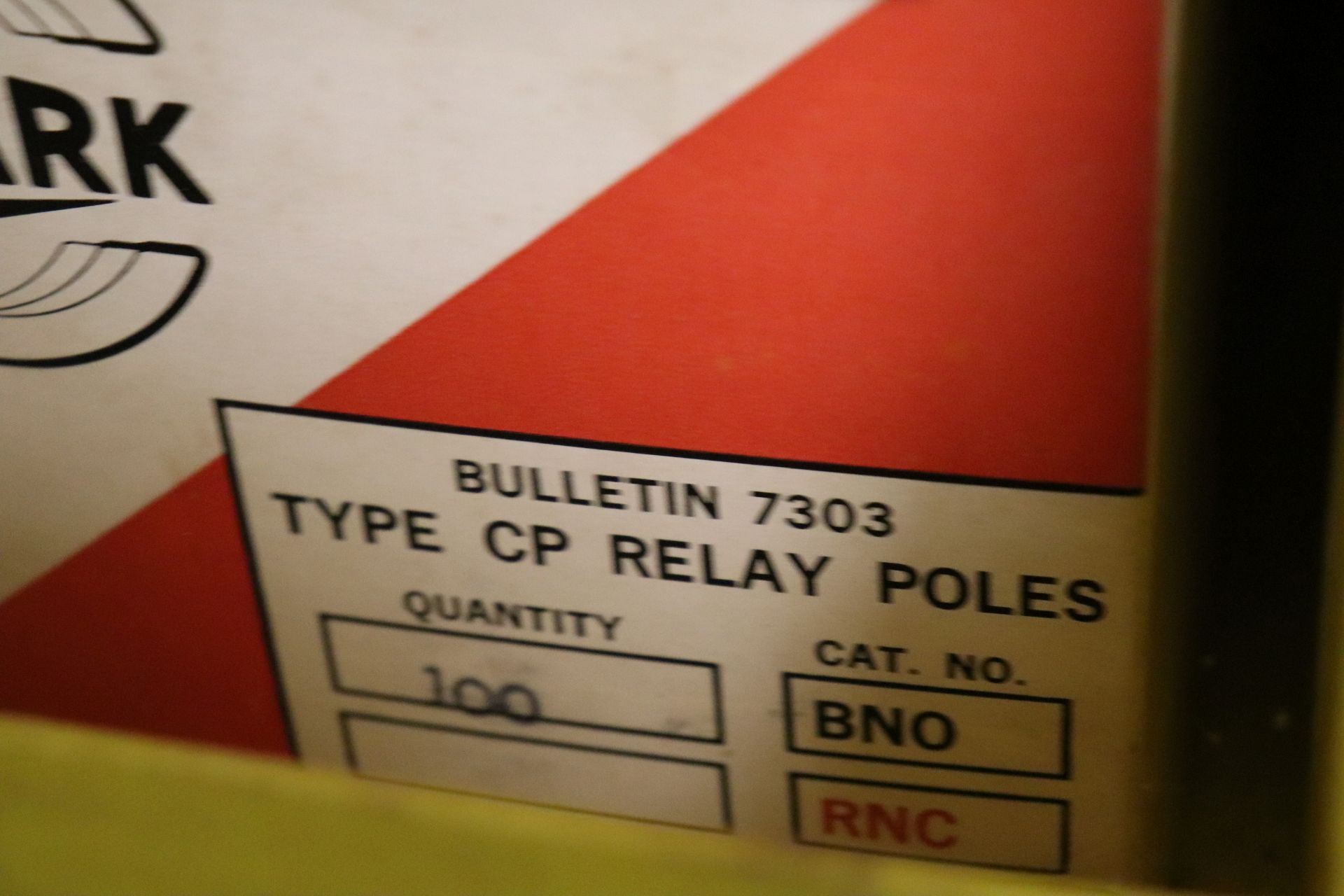 Miscellaneous electical components including type CP relay poles, PV relays, Phoenix safety relays, - Image 11 of 12
