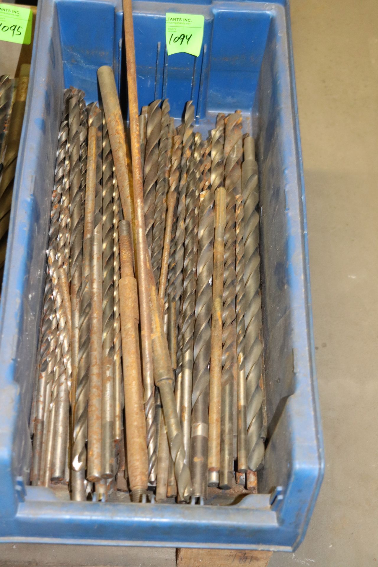 Box of 2' long drill bits