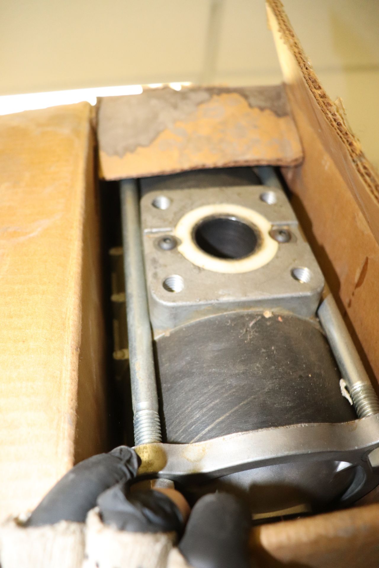 One shelf of miscellaneous including hardware, grease guns, adhesive applicator - Image 4 of 4