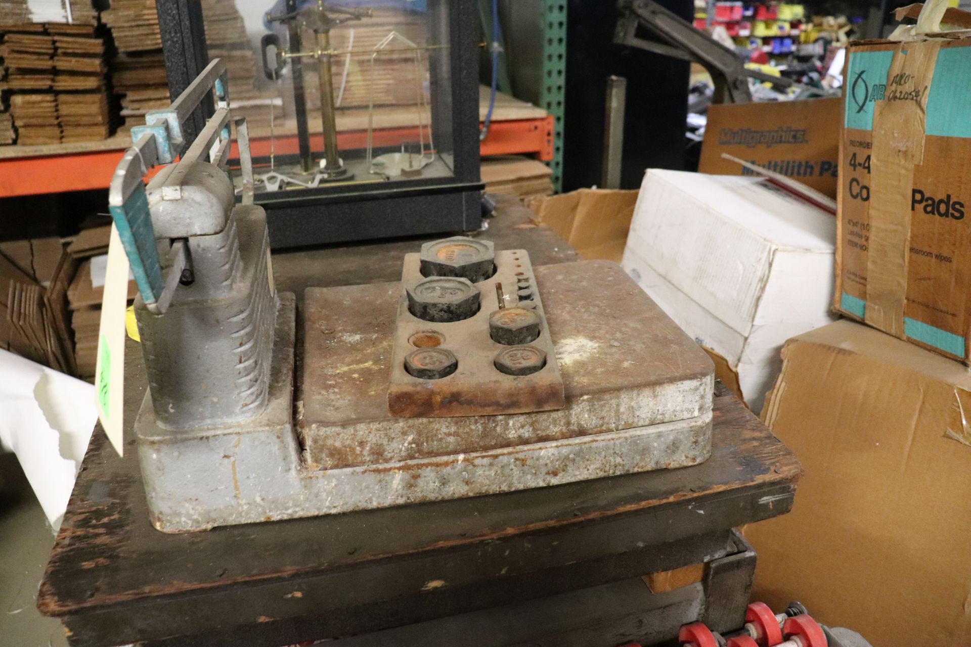 Fairbanks platform counter beam scale, model 5901