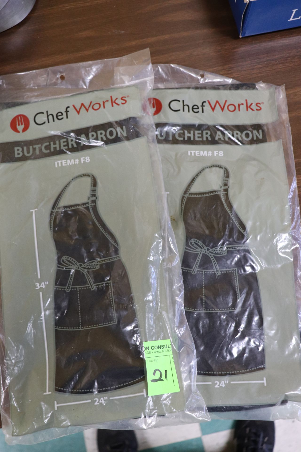 Two butcher aprons