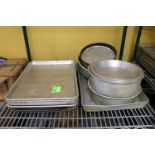 Baking sheets and baking pans