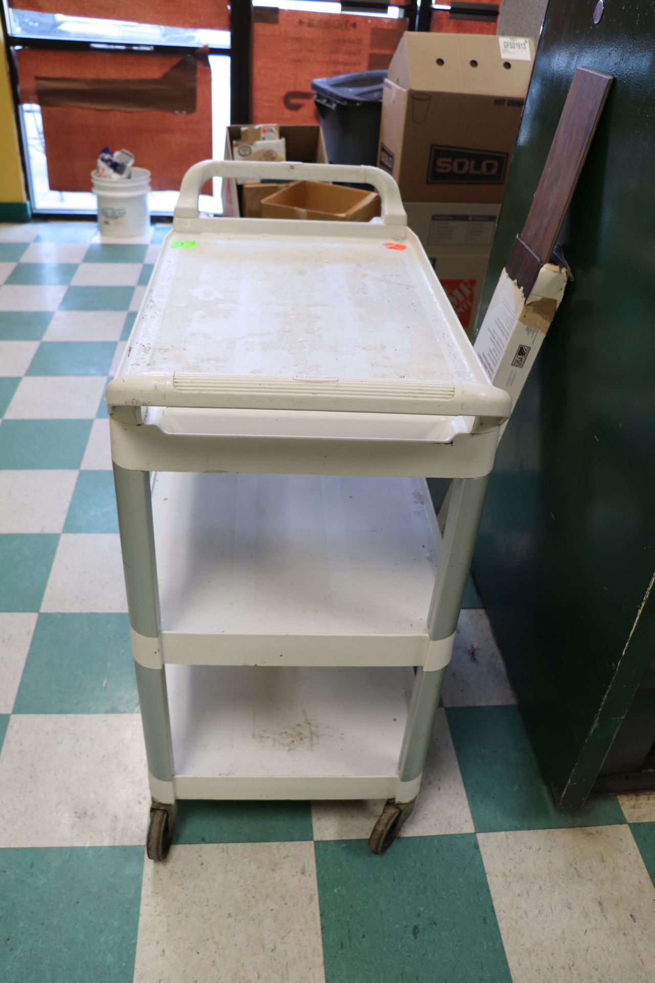 Plastic shop cart - Image 2 of 2