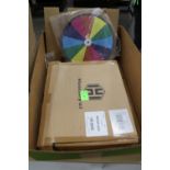 Prize wheel with stand